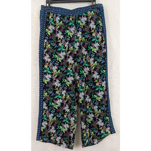 Ett Twa by Anthropologie sz MP Rousseau Cropped Wide Leg Pants 0843